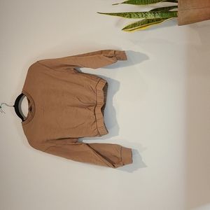 Crop Top Sweatshirt🤎